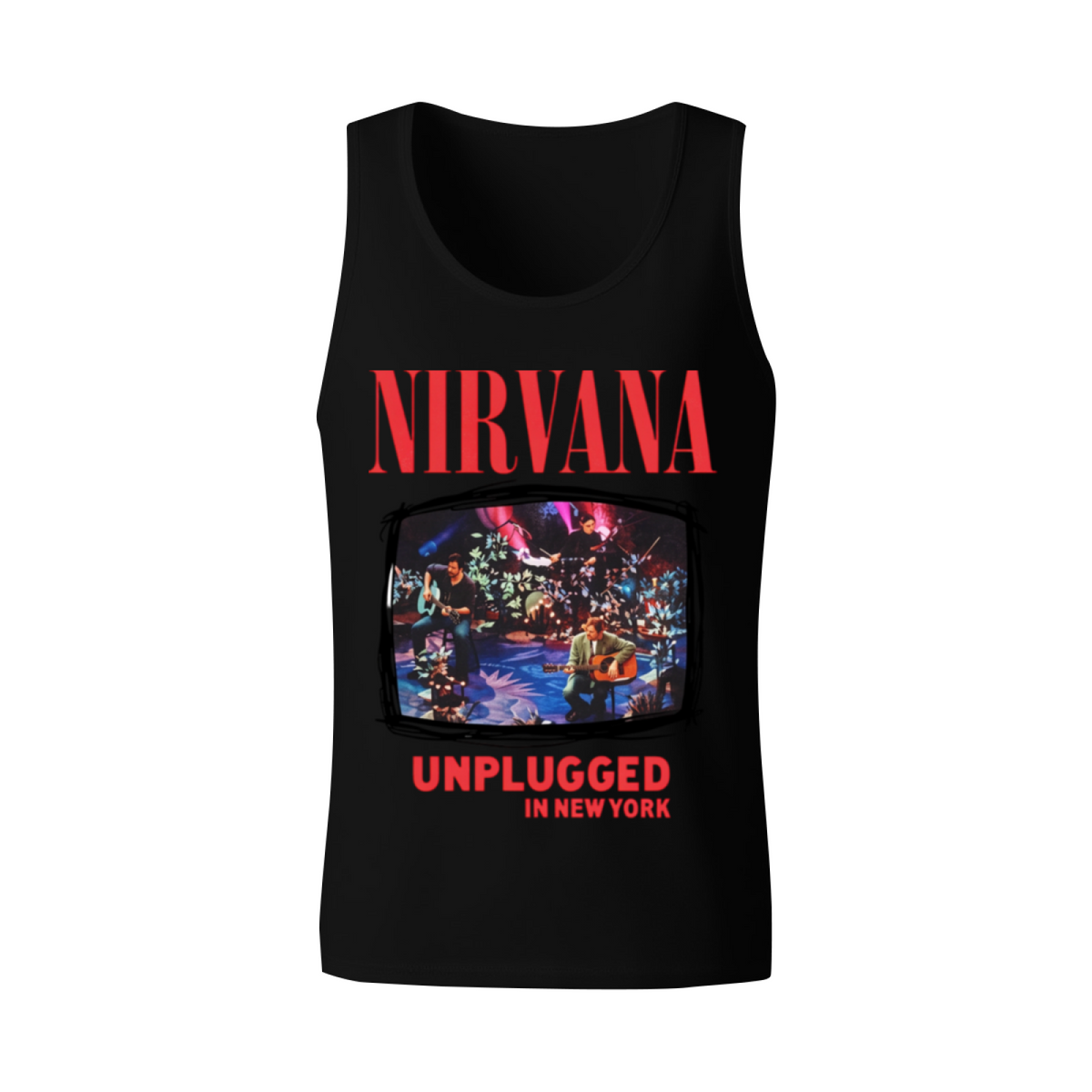 Nirvana MTV Unplugged New York Concert Photo Tank Top product image featuring MTV Unplugged New York concert photograph