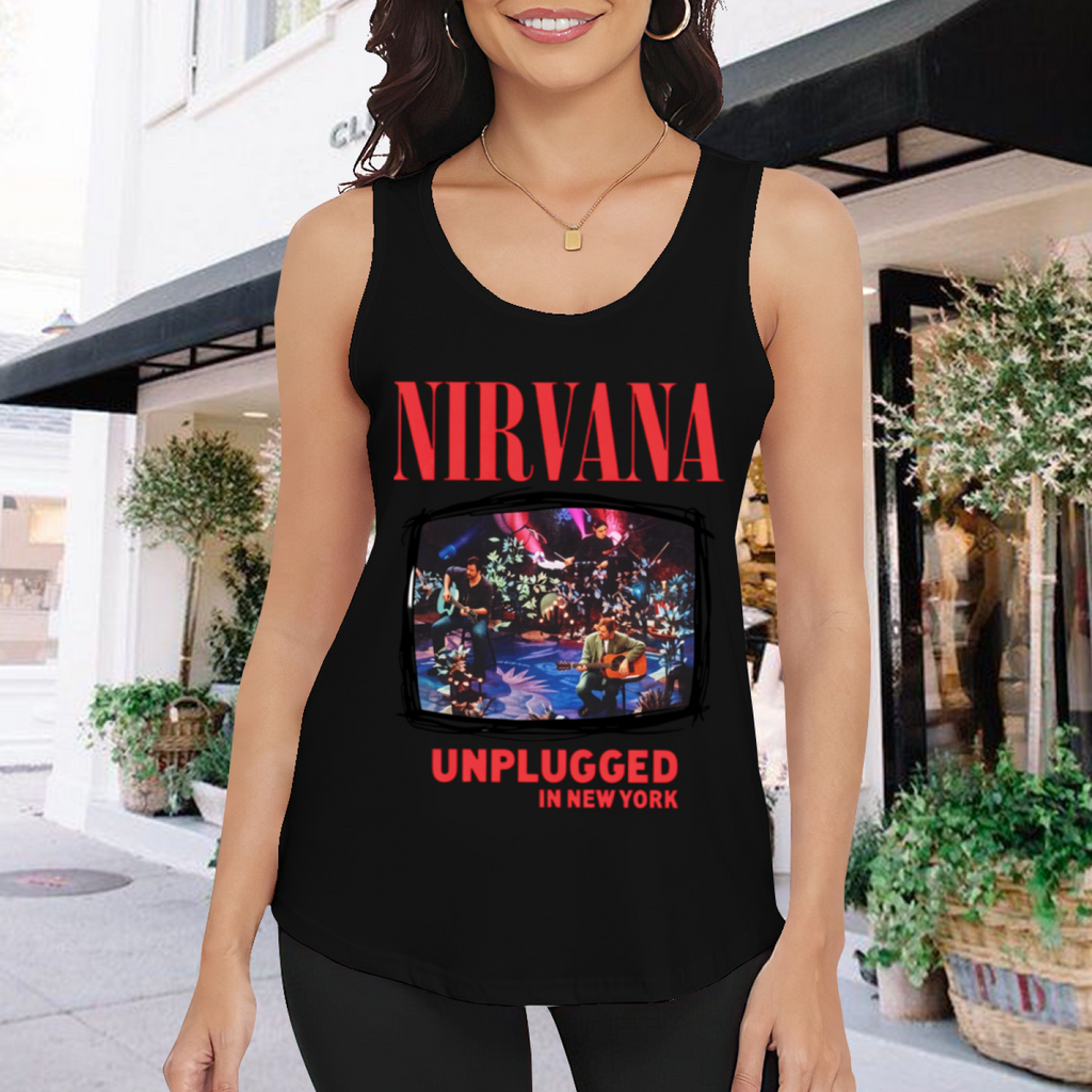 Nirvana MTV Unplugged New York Concert Photo Tank Top product image featuring MTV Unplugged New York concert photograph
