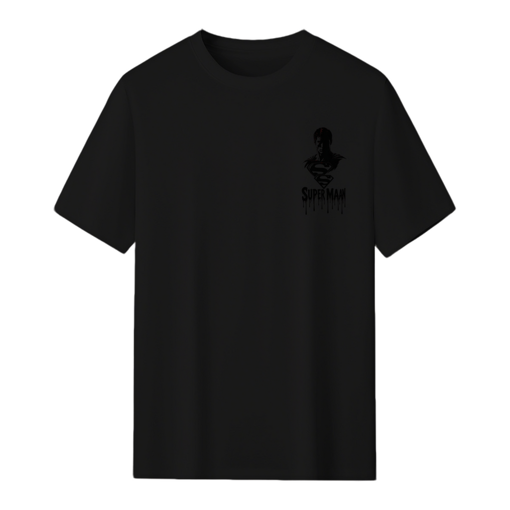 Monochrome Cape Emblem Men's T-Shirt for Everyday Wear
