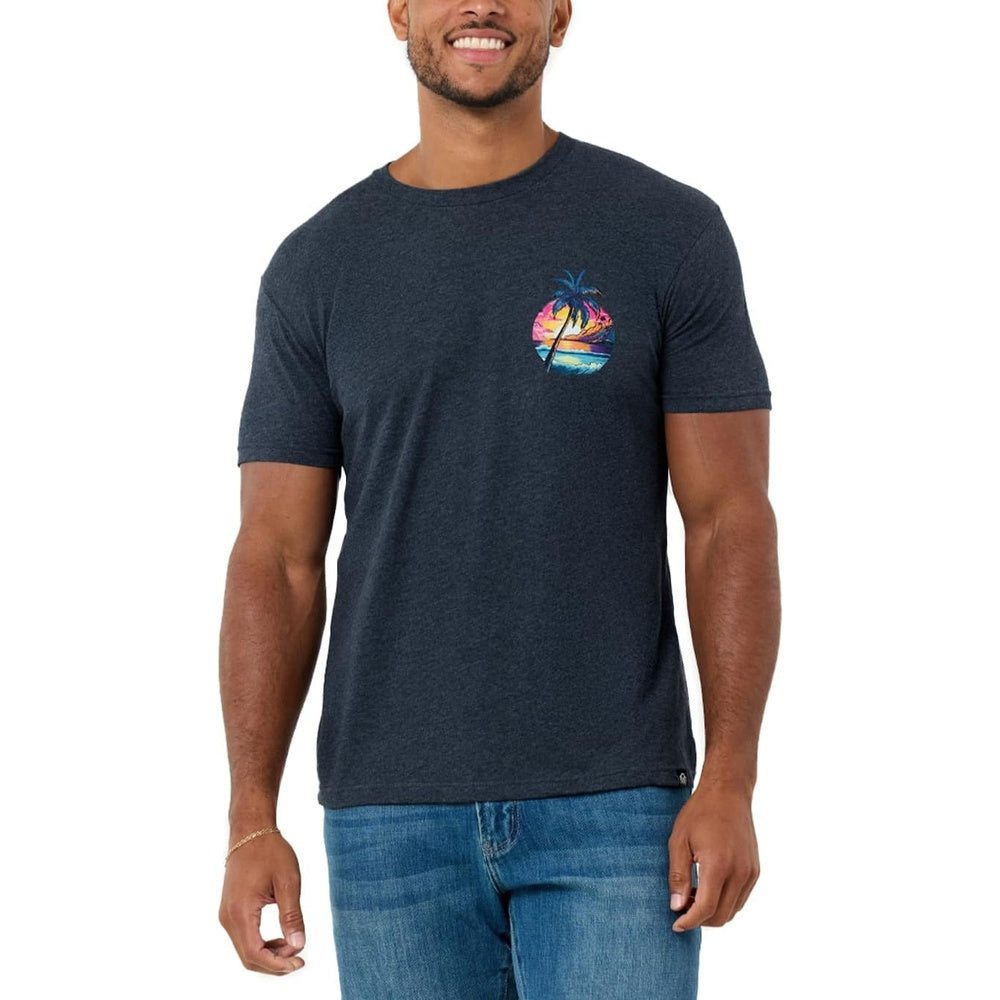 Neon Shores II Men's Graphic T-Shirt