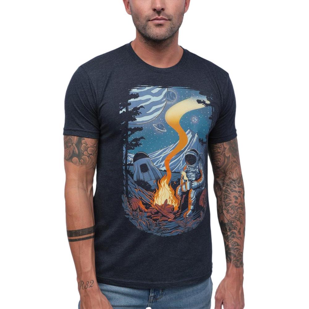 Cosmic Camp Men's Graphic T-Shirt