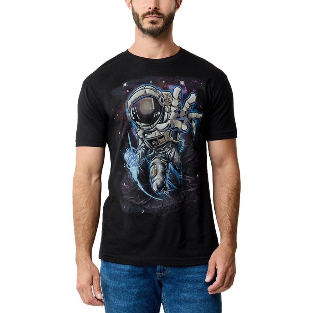 Galactic Hero Tee Men's Graphic T-Shirt