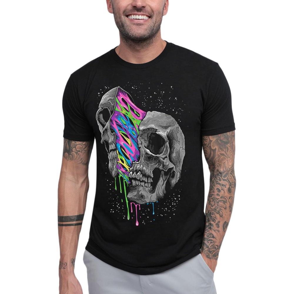 Neon Divide Men's Graphic T-Shirt