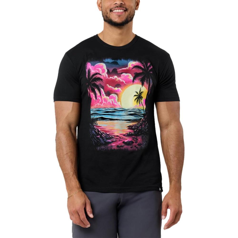 Vibrant Bay Men's Graphic T-Shirt