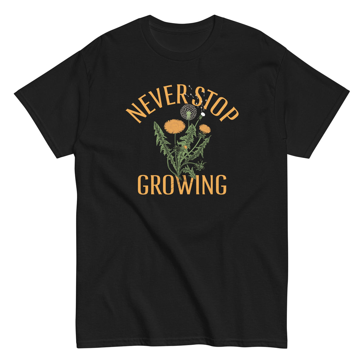 Never Stop Growing Men's Classic Tee