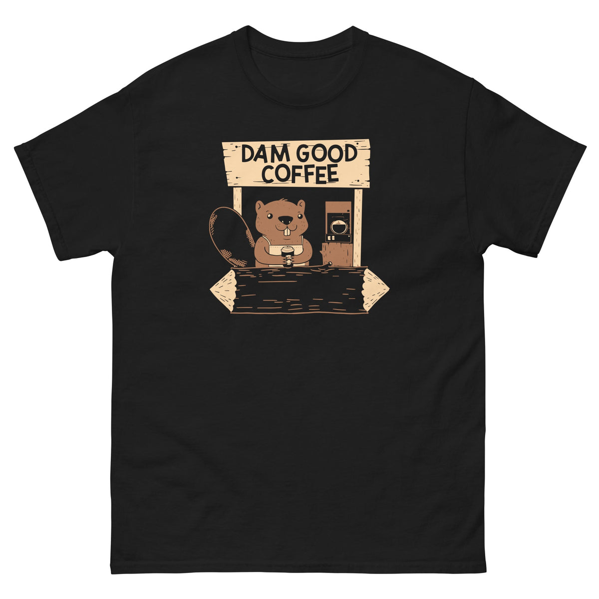 Dam Good Coffee Men's Classic Tee