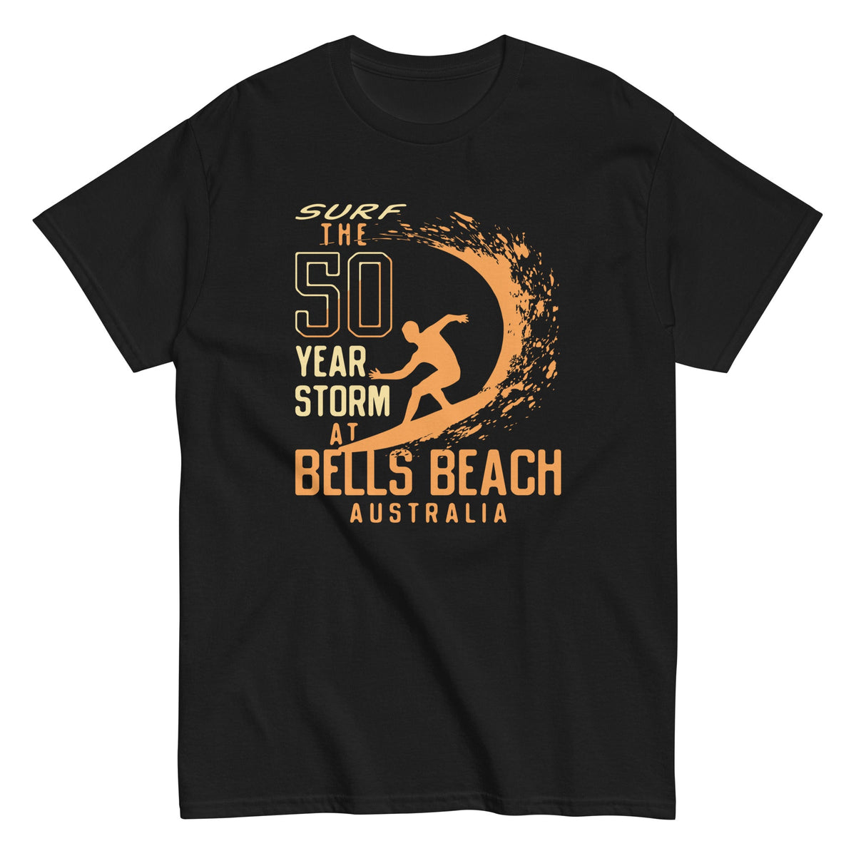 50 Year Storm At Bells Beach Men's Classic Tee