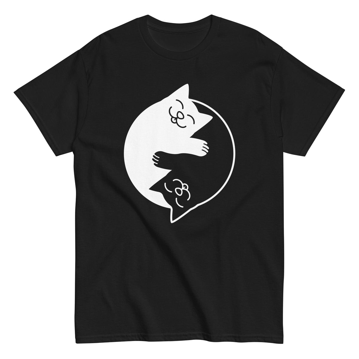 Yin Yang Cats Men's Classic Tee