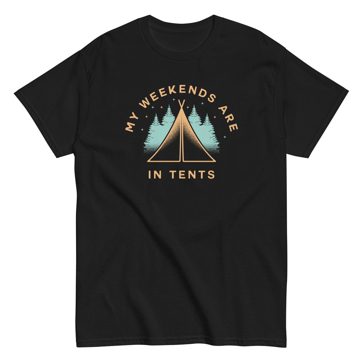 My Weekends Are In Tents Men's Classic Tee