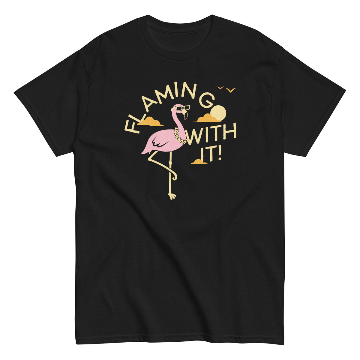 Flamingo With It Men's Classic Tee
