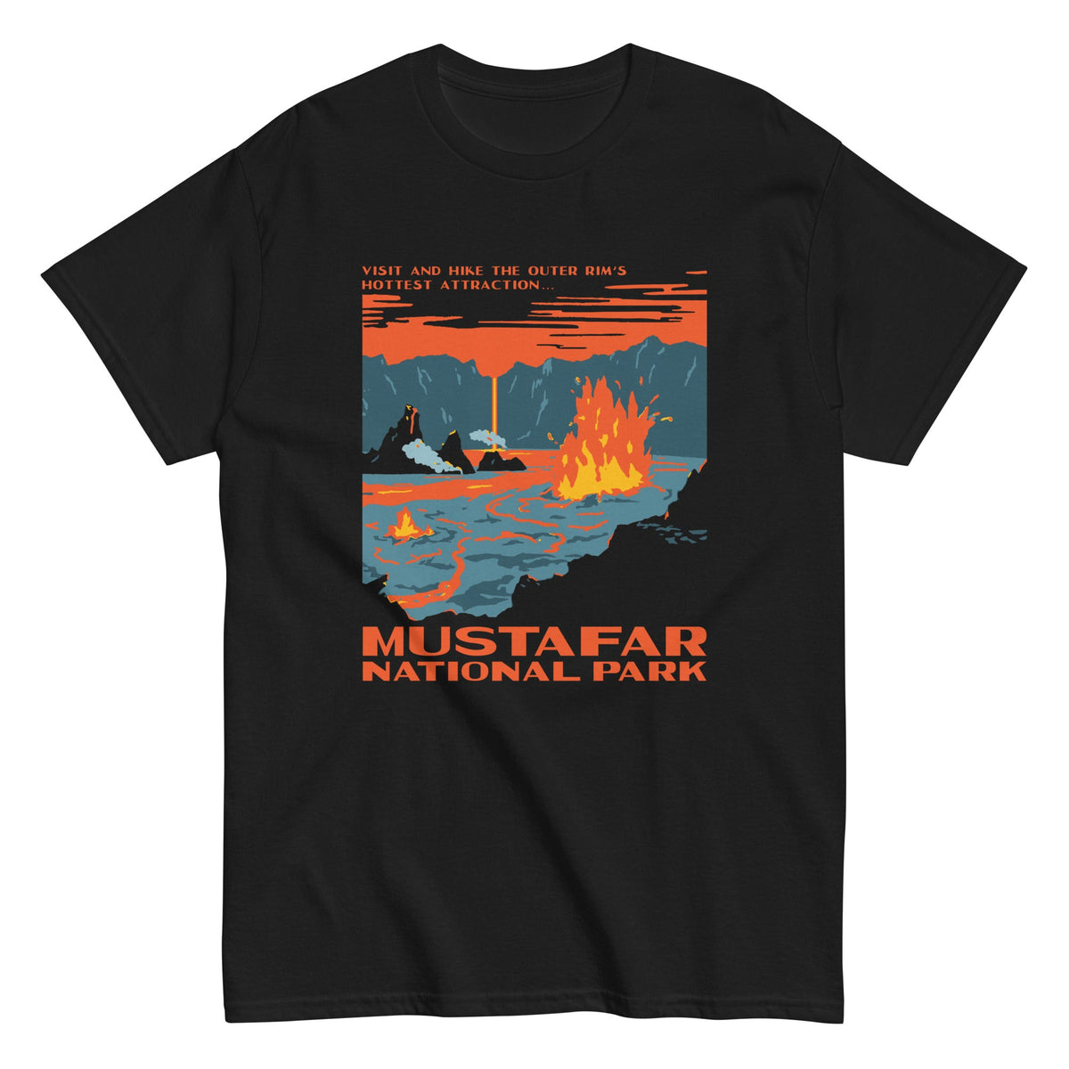 Mustafar National Park Men's Classic Tee
