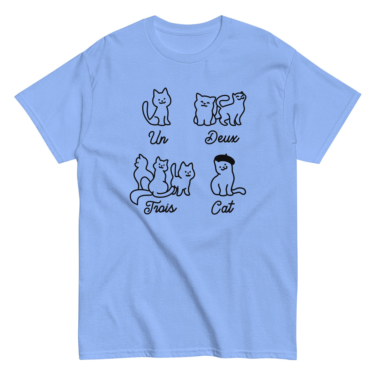 Un Deux Trois Cat Men's Classic Tee