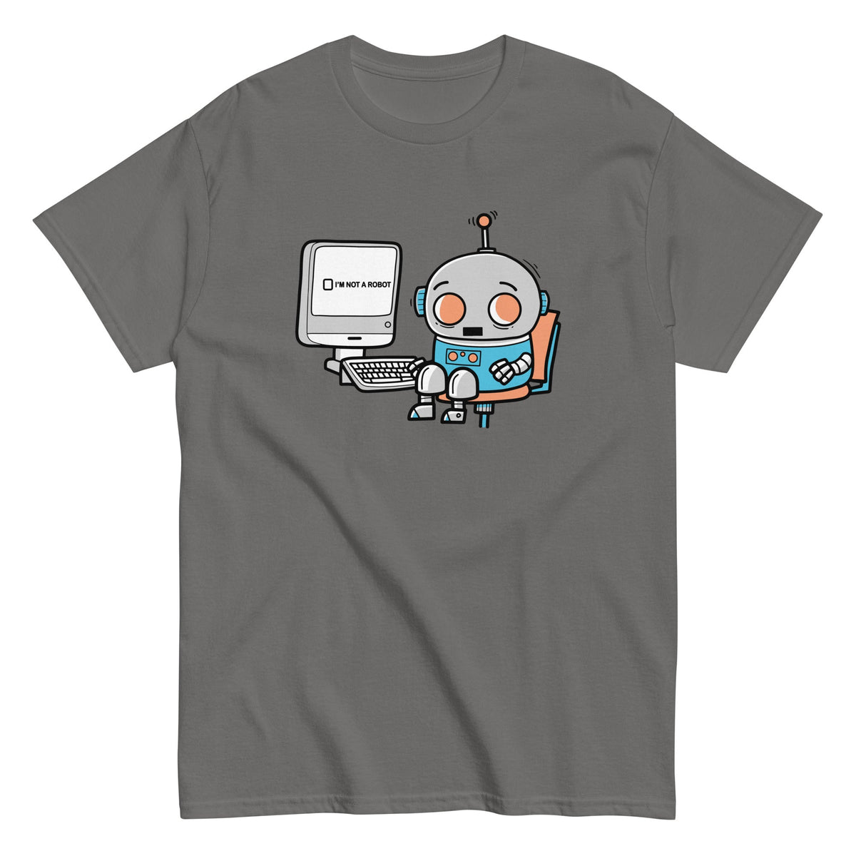 Robot Captcha Men's Classic Tee