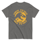Check Yo'Self Before You Rex Yo'Self Men's Classic Tee
