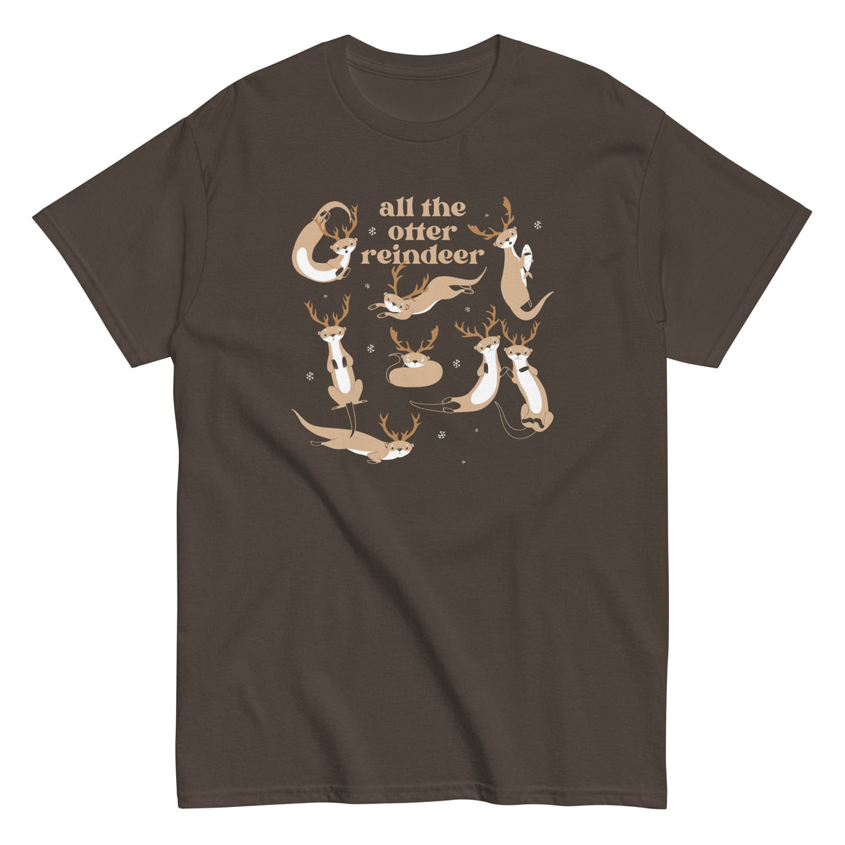 All The Otter Reindeer Men's Classic Tee
