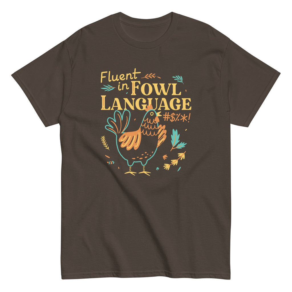Fluent In Fowl Language Men's Classic Tee