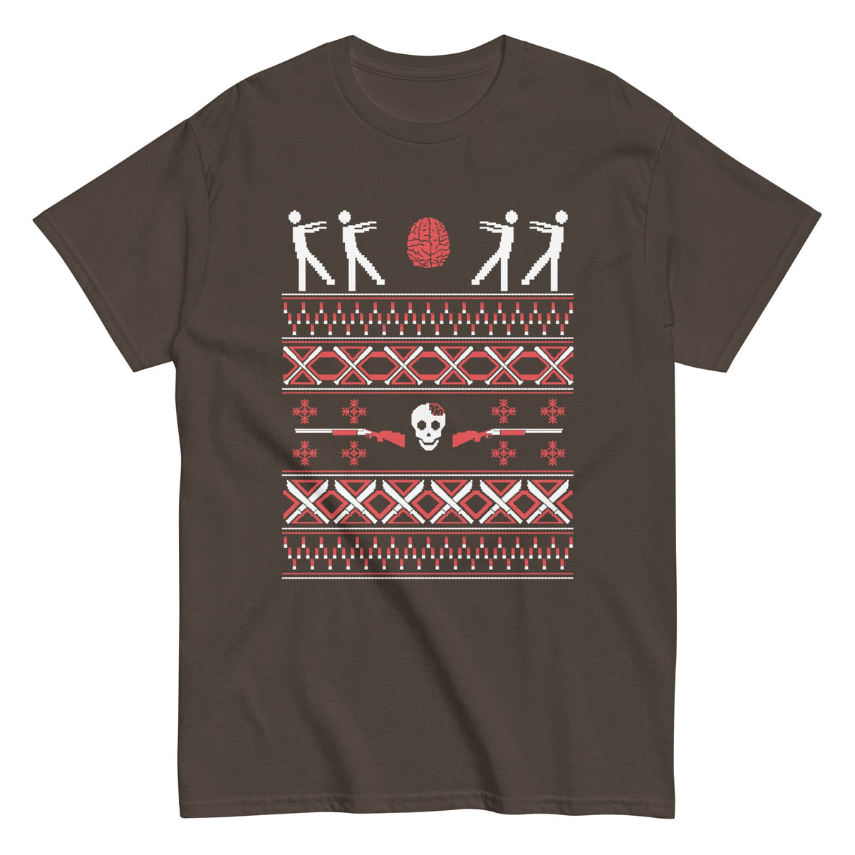 Zombie Christmas Sweater Men's Classic Tee