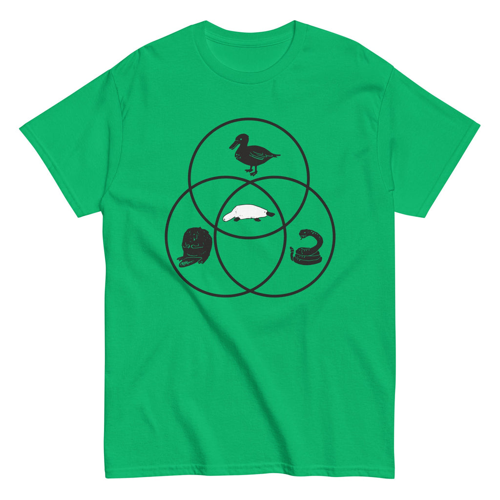 Platypus Venn Diagram Men's Classic Tee