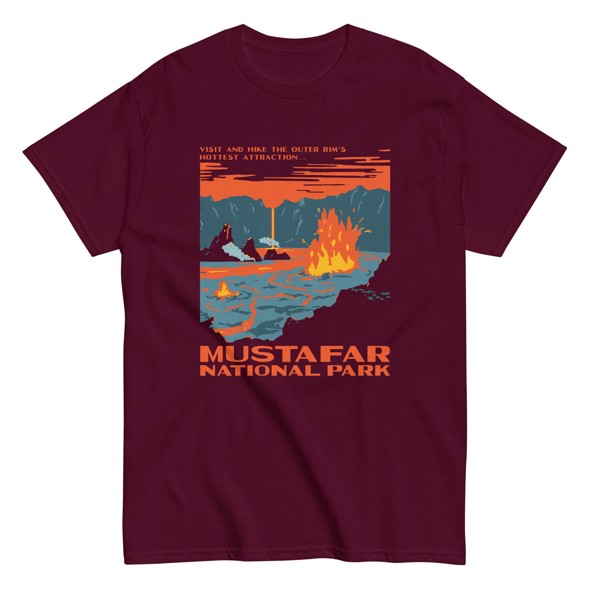 Mustafar National Park Men's Classic Tee