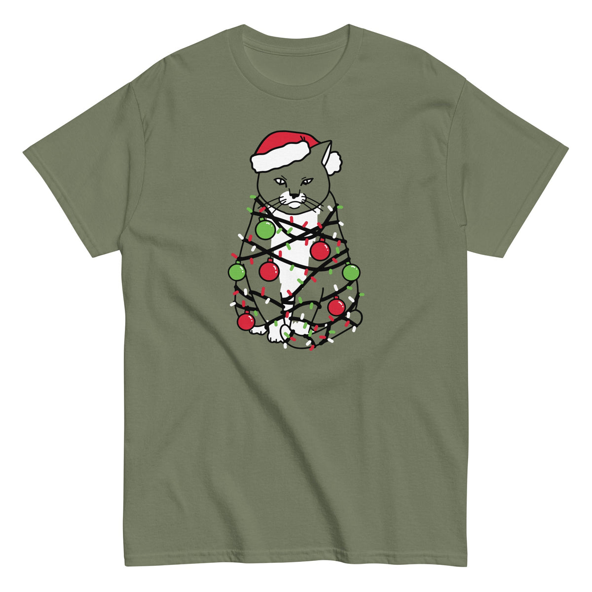 Meowy Christmas Men's Classic Tee