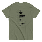 Space Ship Timeline Men's Classic Tee