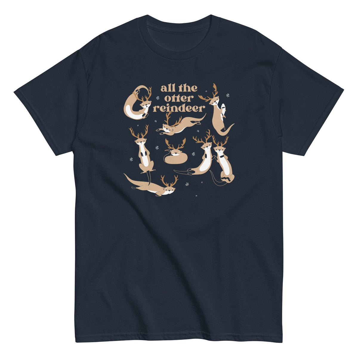 All The Otter Reindeer Men's Classic Tee