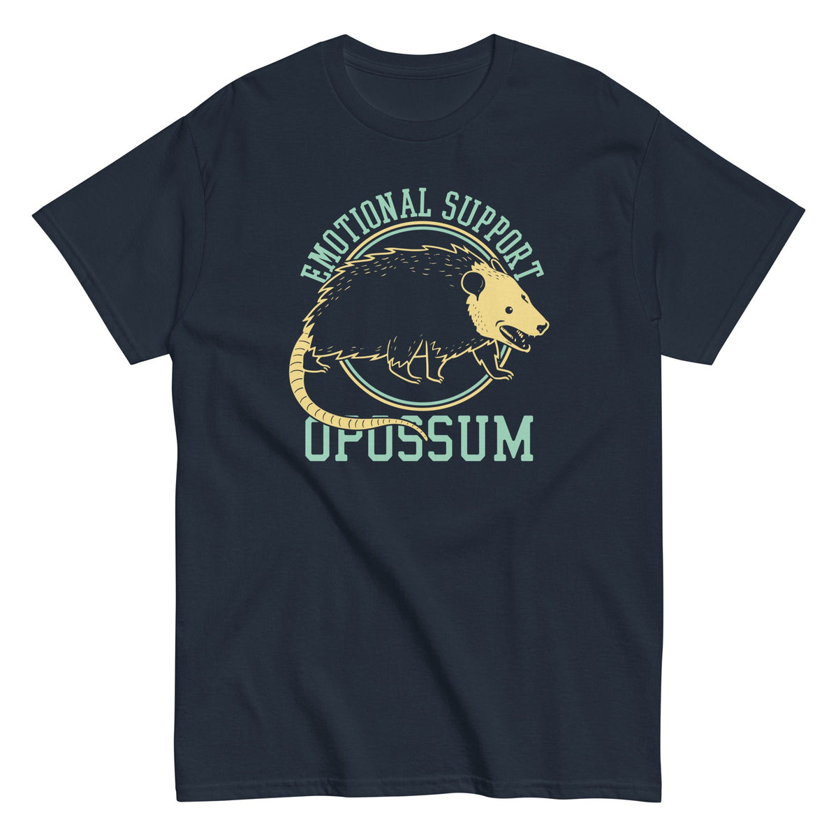 Emotional Support Opossum Men's Classic Tee