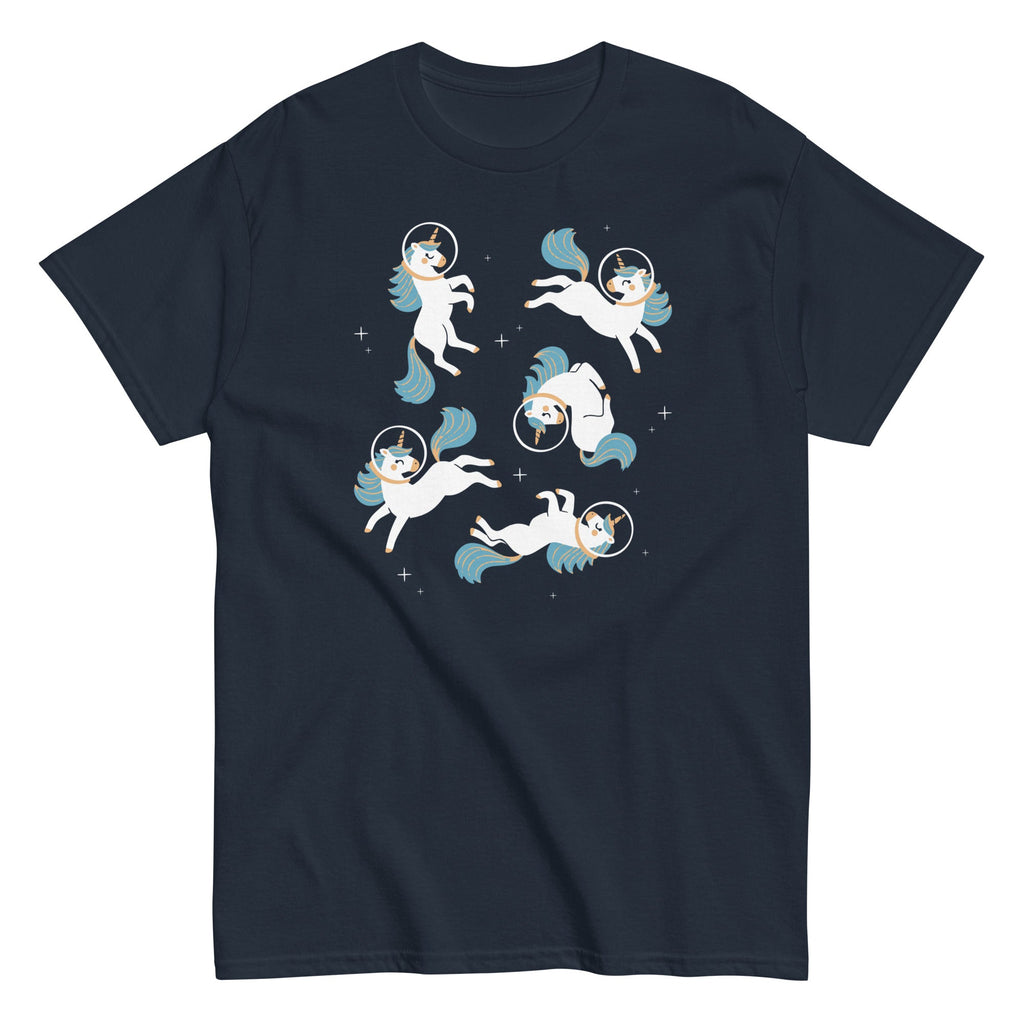 Unicorns In Space Men's Classic Tee