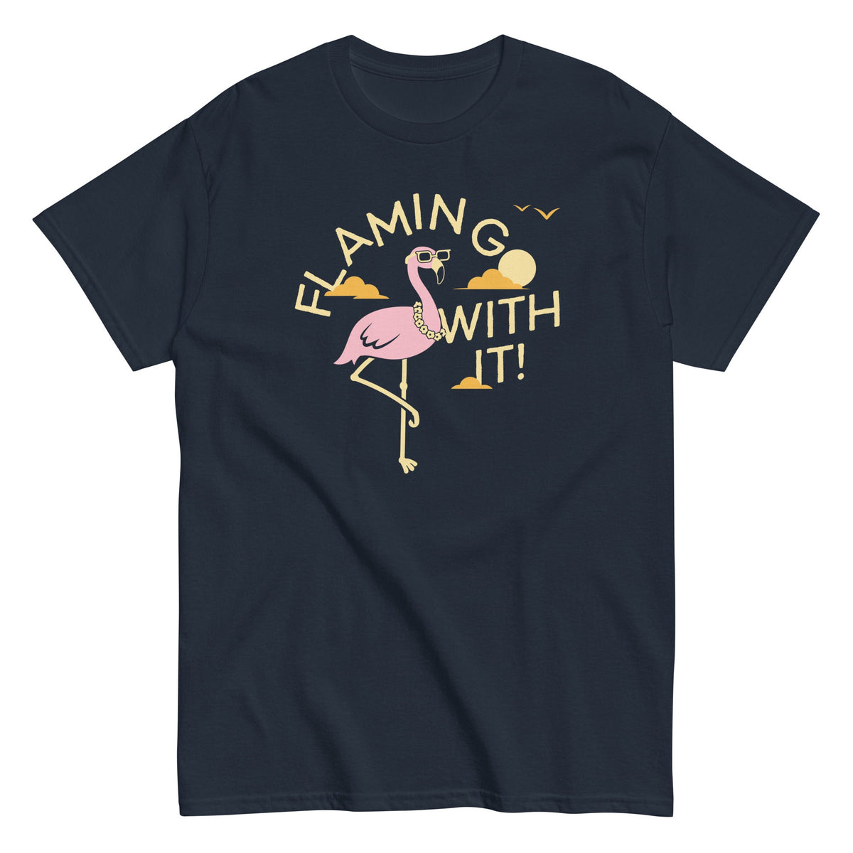 Flamingo With It Men's Classic Tee