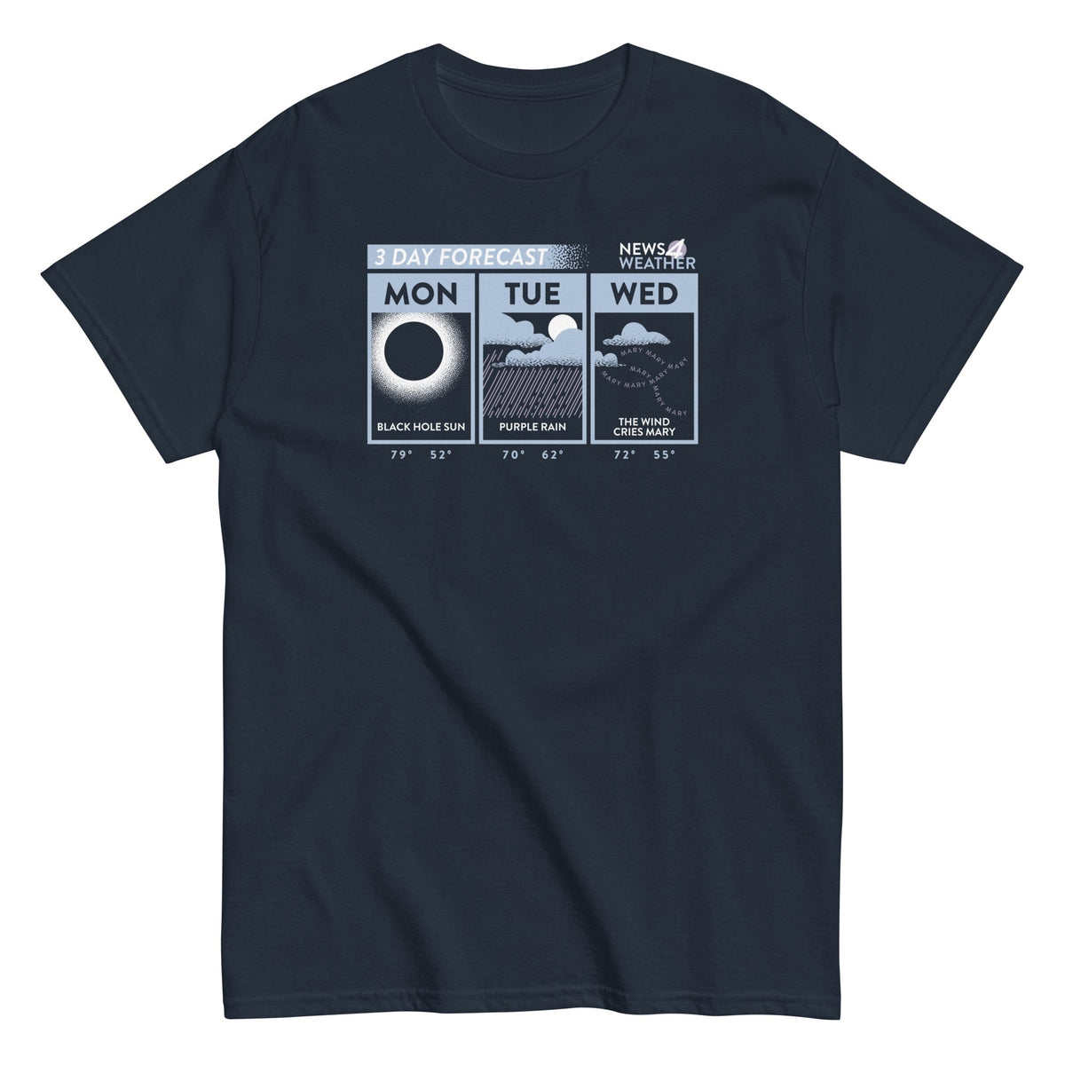 3 Day Forecast Men's Classic Tee