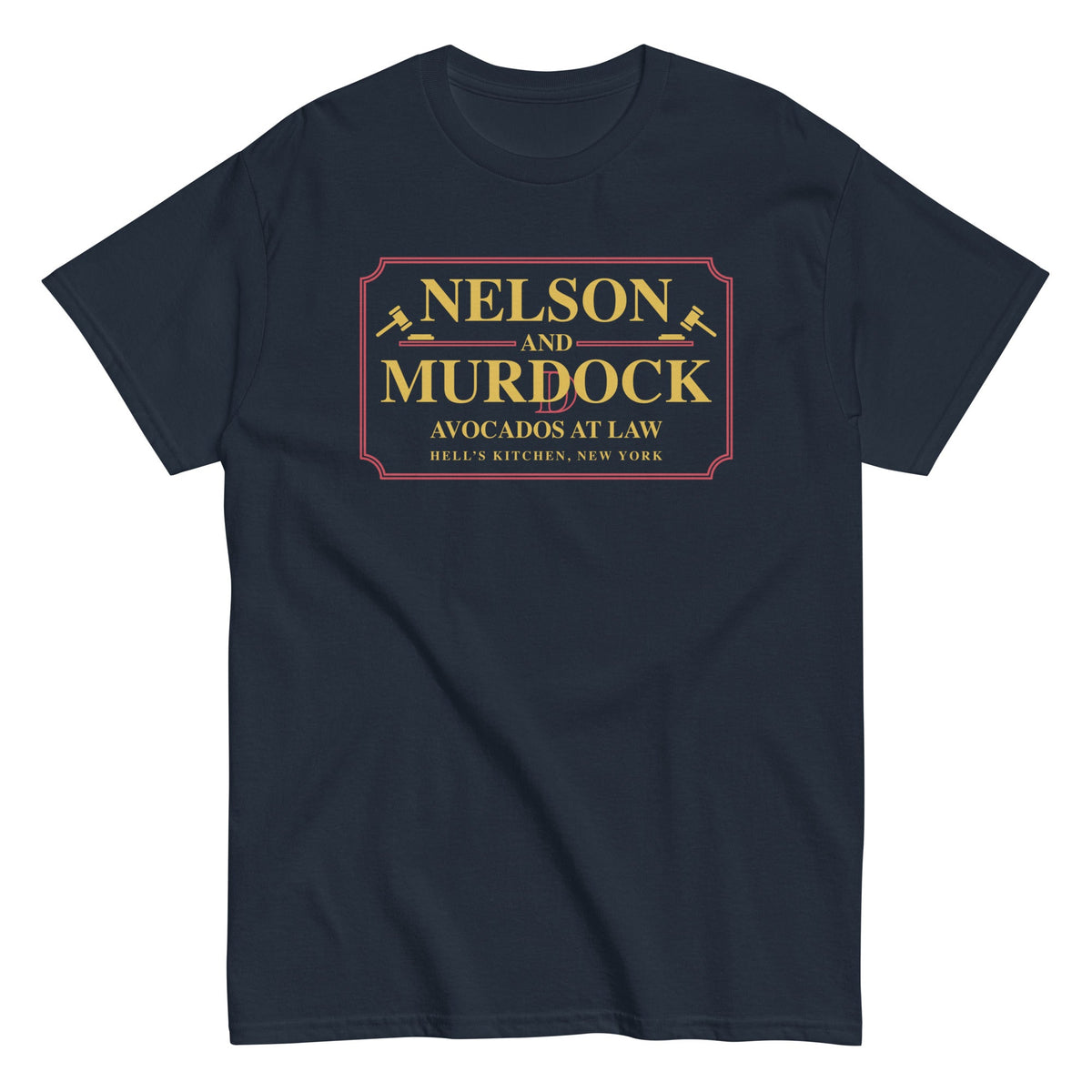 Nelson And Murdock Men's Classic Tee