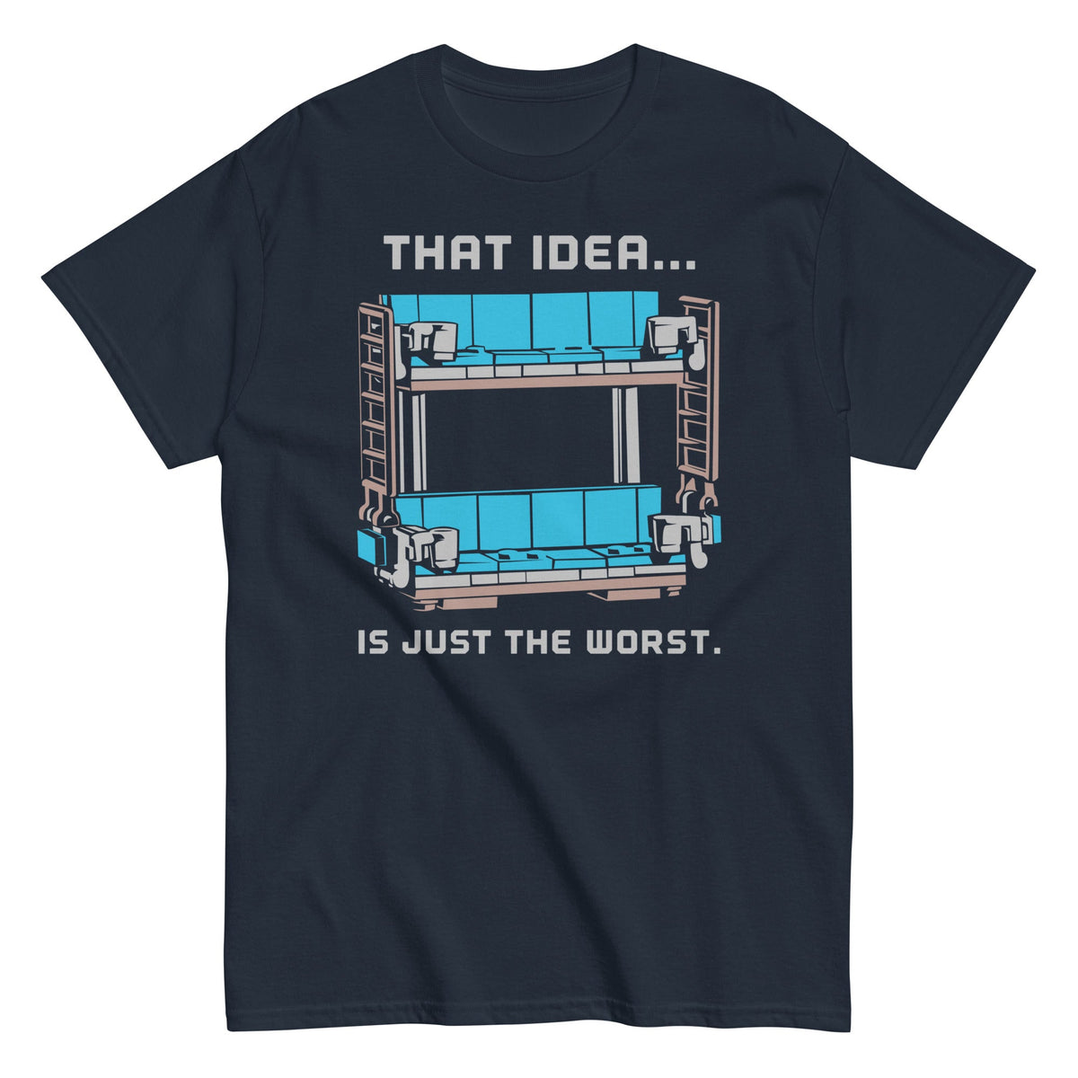 Double Decker Couch Men's Classic Tee