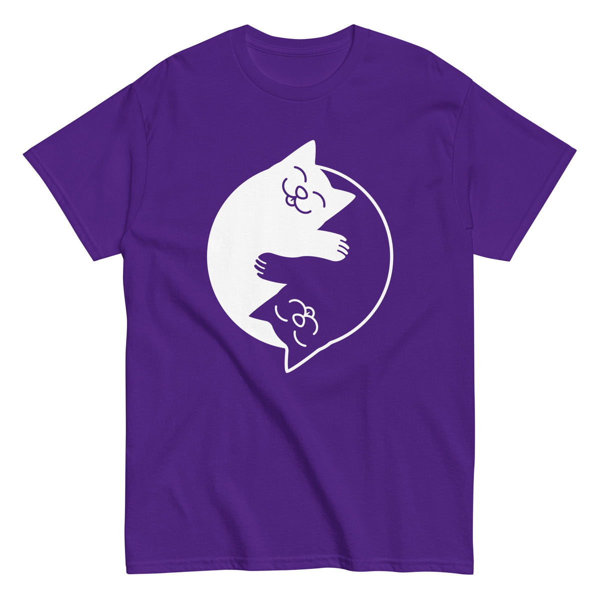 Yin Yang Cats Men's Classic Tee