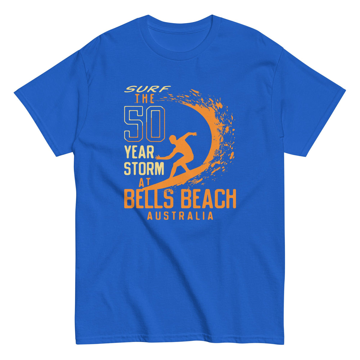 50 Year Storm At Bells Beach Men's Classic Tee