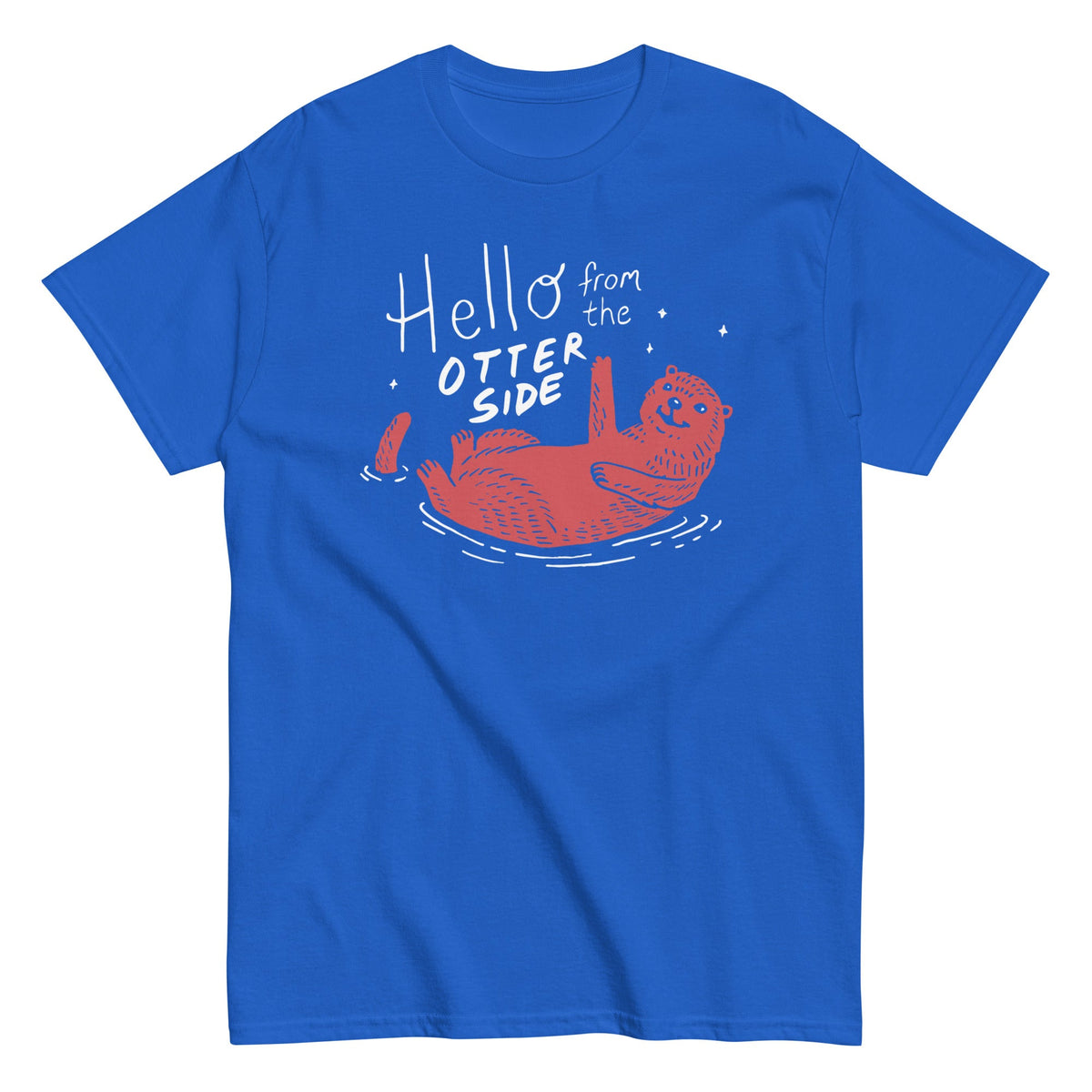 Hello From The Otter Side Men's Classic Tee