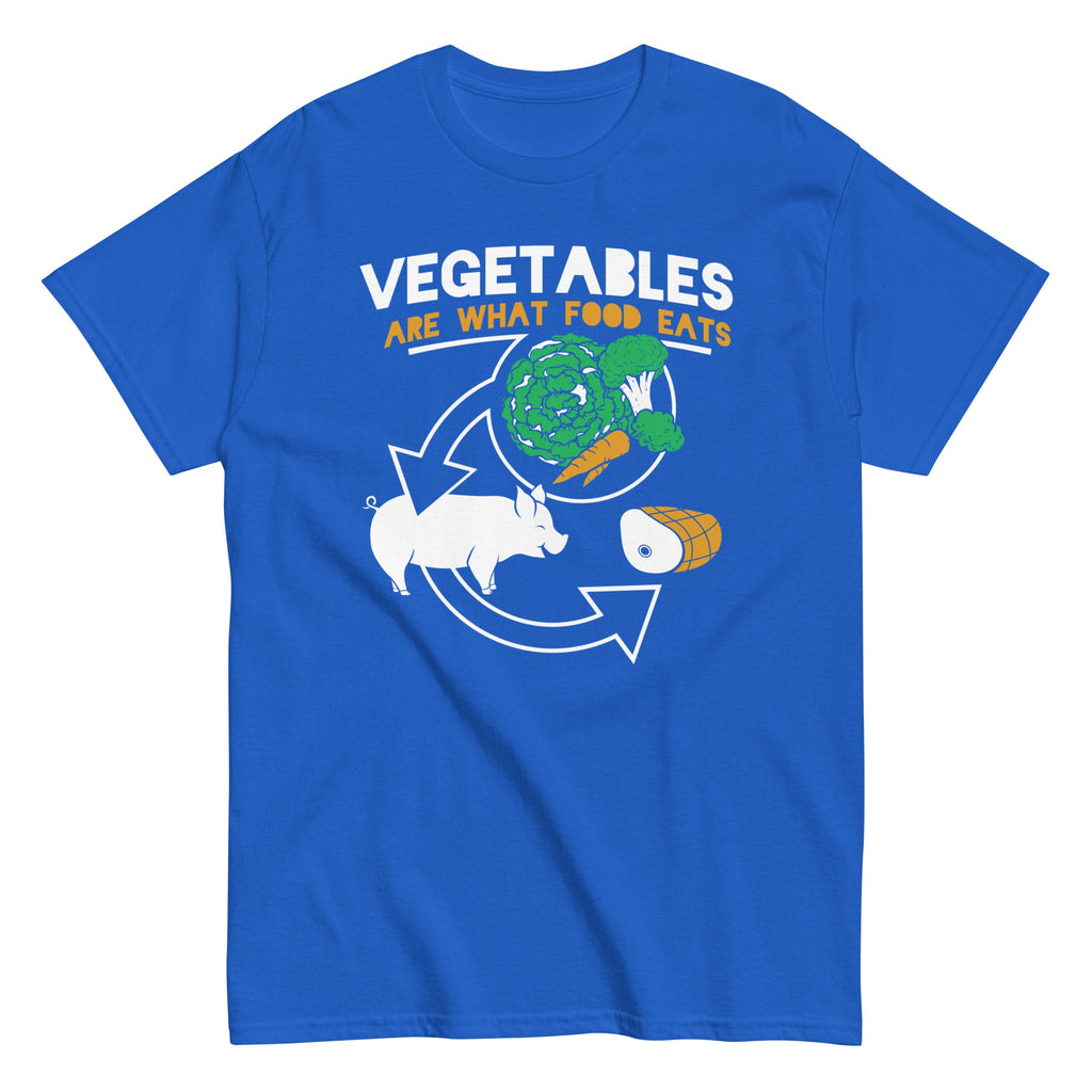 Vegetables Are What Food Eats Men's Classic Tee