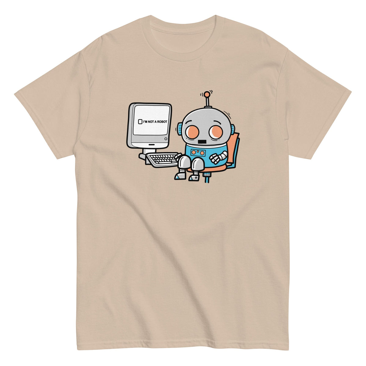 Robot Captcha Men's Classic Tee