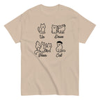 Un Deux Trois Cat Men's Classic Tee