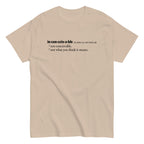 Inconceivable Definition Men's Classic Tee