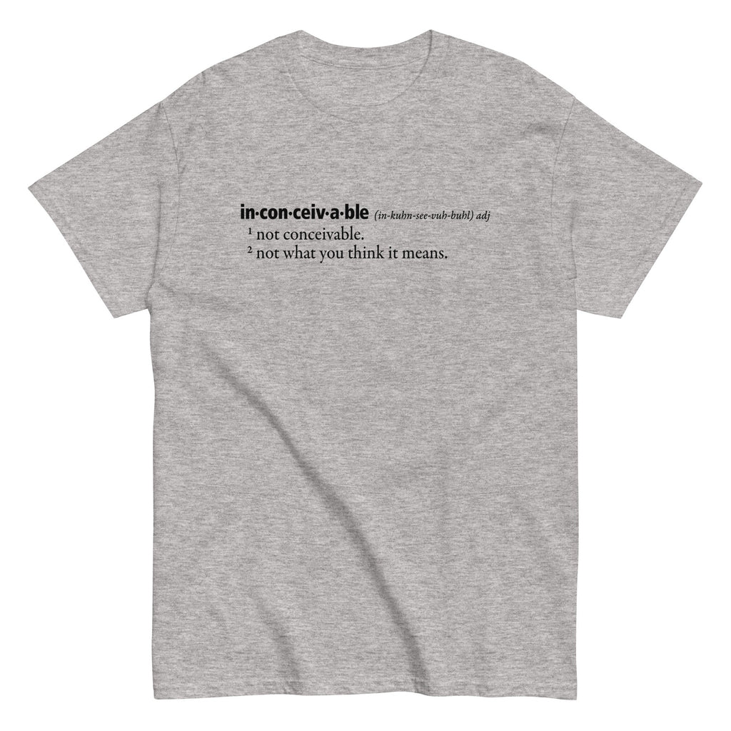 Inconceivable Definition Men's Classic Tee