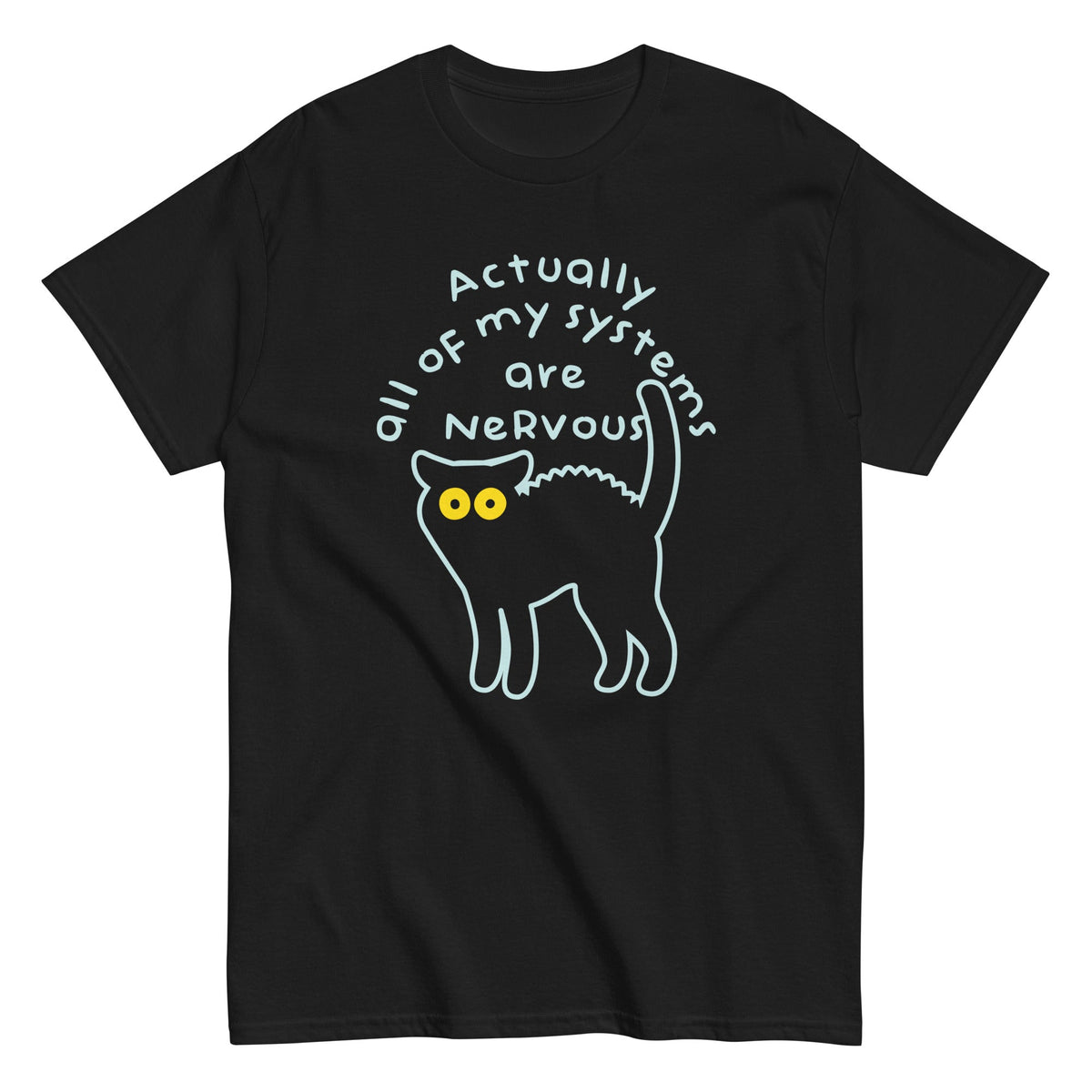 Actually All Of My Systems Are Nervous Men's Classic Tee