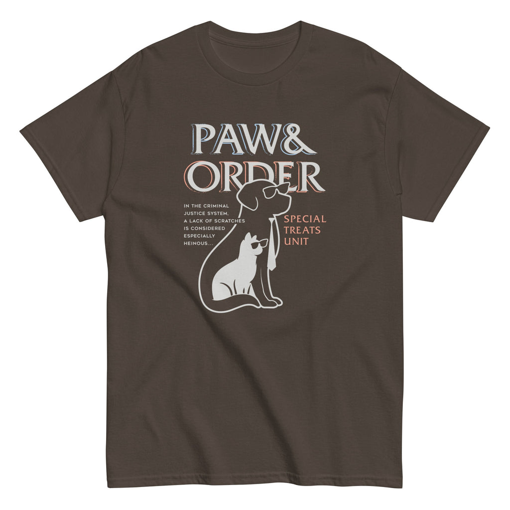 Paw & Order Men's Classic Tee