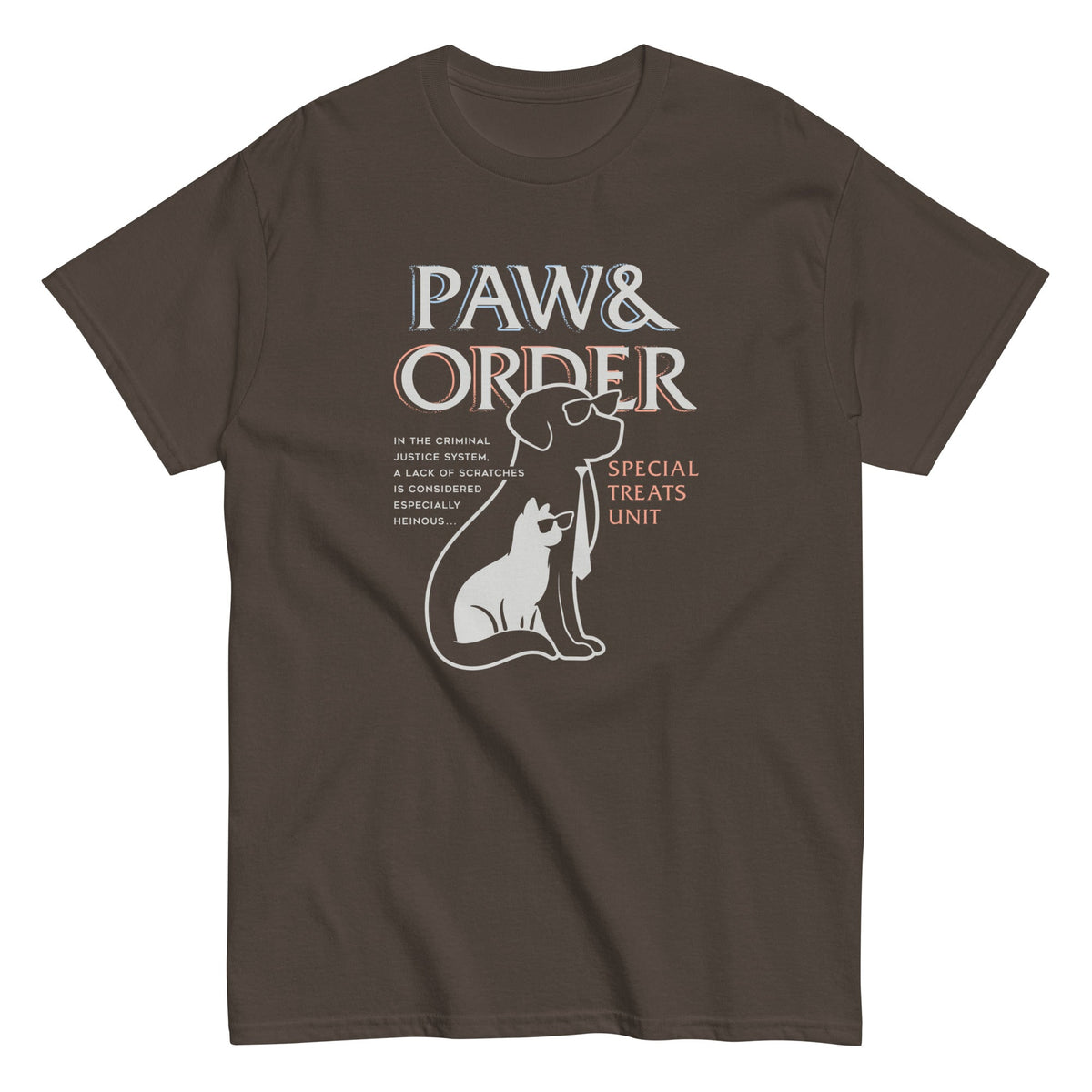 Paw & Order Men's Classic Tee