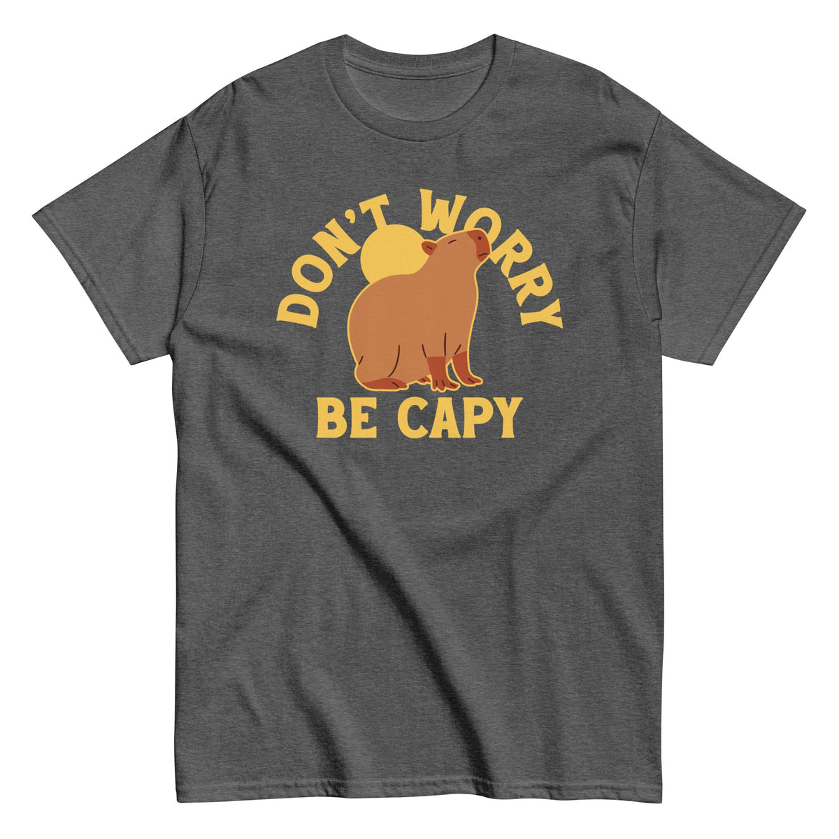 Don't Worry Be Capy Men's Classic Tee