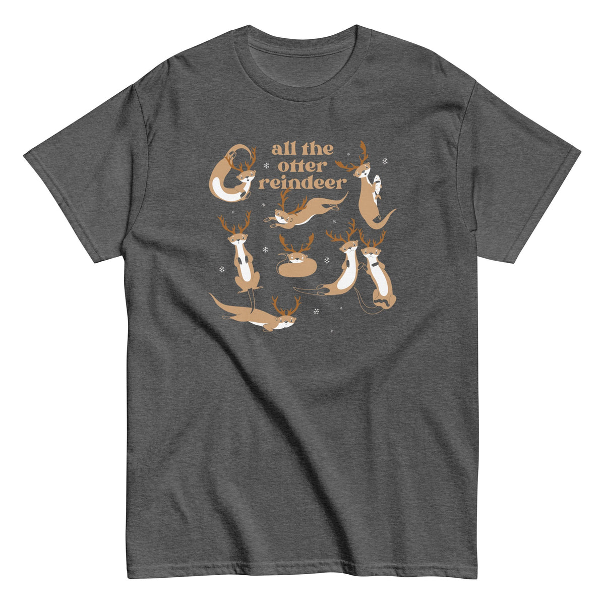 All The Otter Reindeer Men's Classic Tee