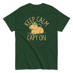 Keep Calm And Capy On Men's Classic Tee