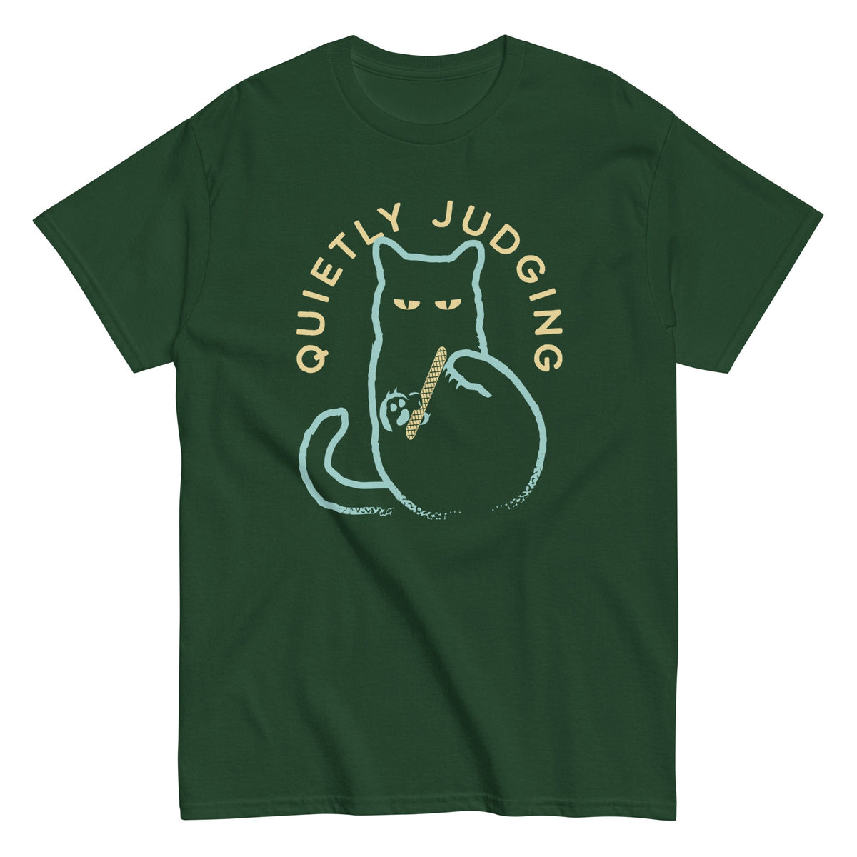 Quietly Judging Men's Classic Tee