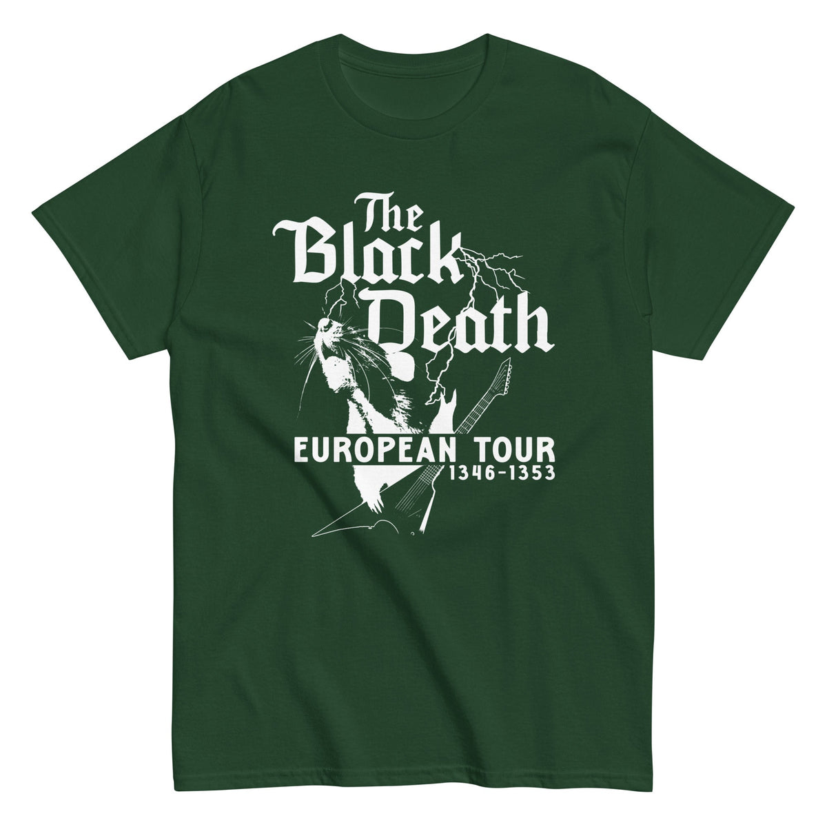 The Black Death European Tour Men's Classic Tee