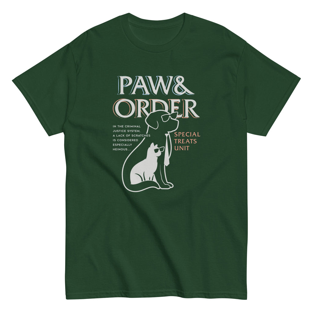 Paw & Order Men's Classic Tee