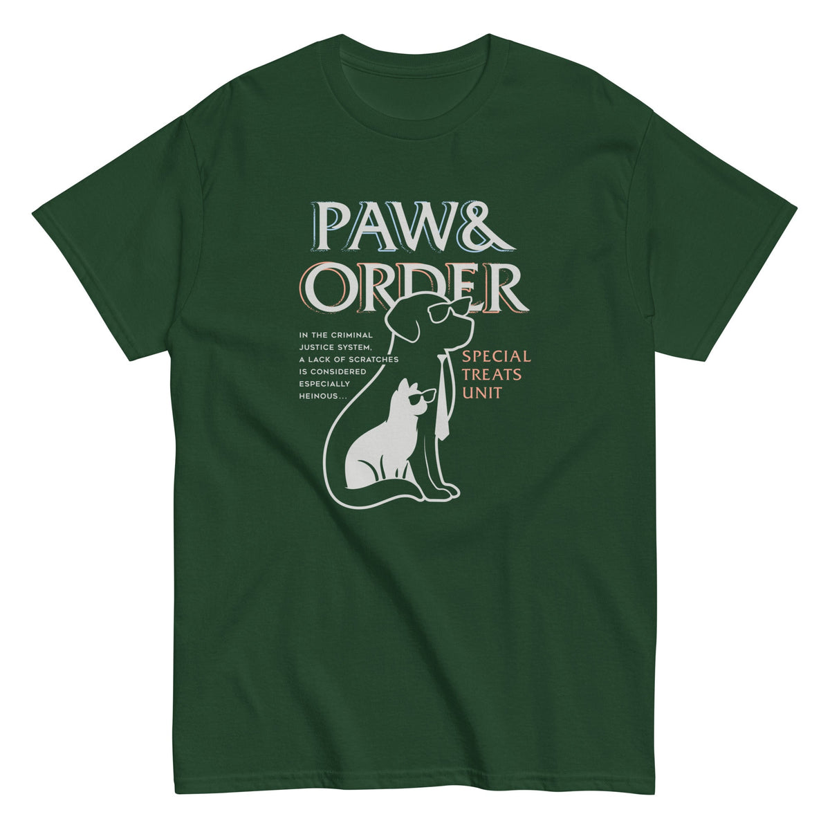 Paw & Order Men's Classic Tee
